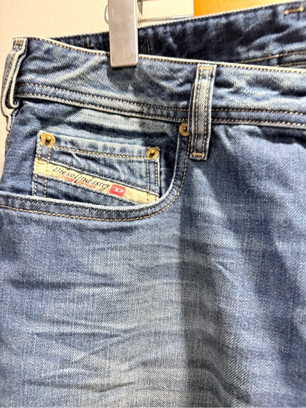 Diesel Zatiny 008XR Regular Bootcut Jeans Men’s W32 L34 Made in Italy - Picture 3 of 10